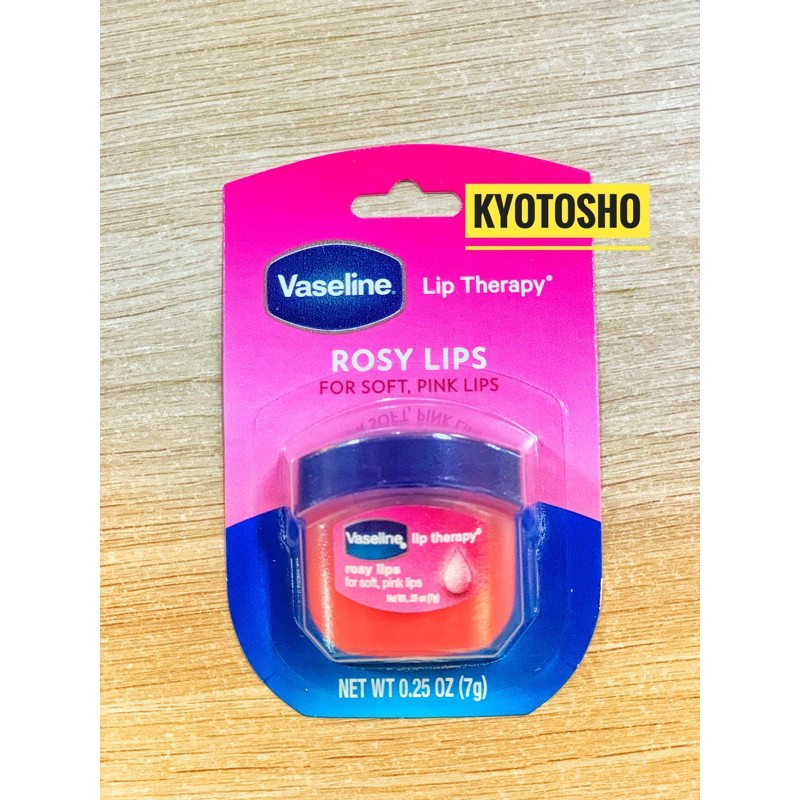 Sáp dưỡng môi vaseline rosy Mỹ-7g