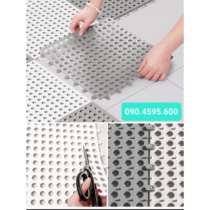 Tấm Lót Sàn Chống Trơn Trượt Nhà Tắm Kích Thước 30*30
