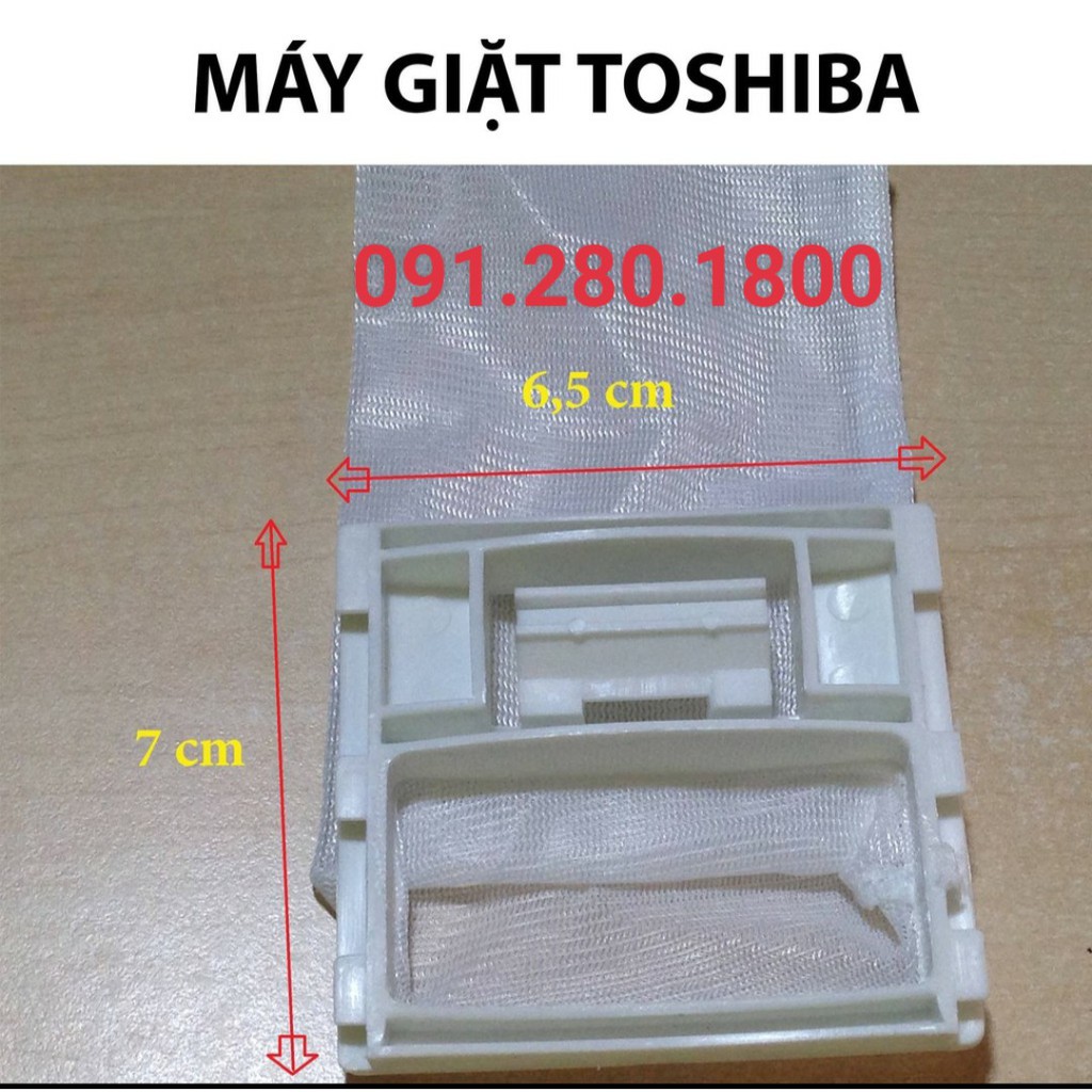 Túi lọc rác máy giặt Toshiba