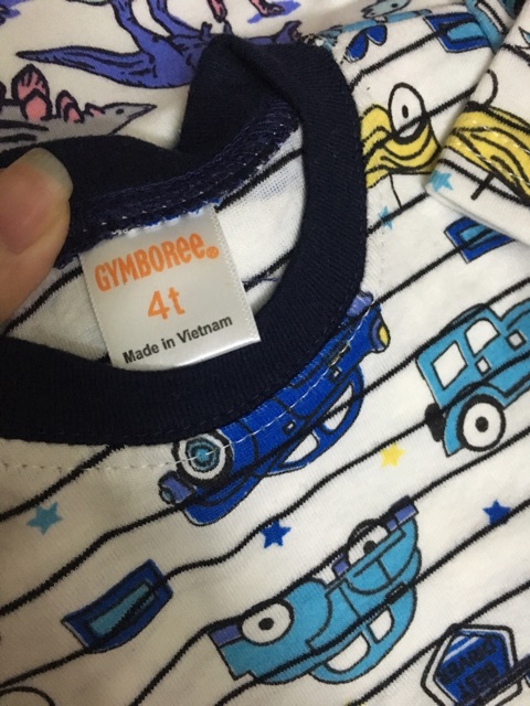 Bộ bozip Sài Gòn gymboree cho bé trai/ bé gái