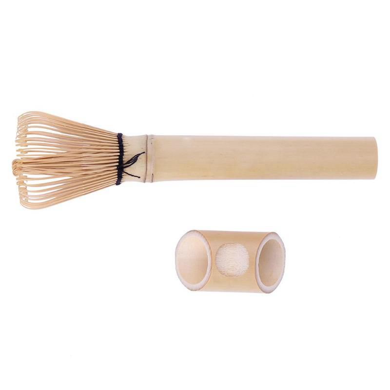 Cọ Khuấy Trà Xanh Bằng Tre Chuyên Nghiệp