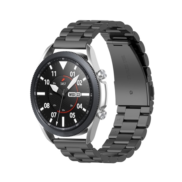 [Mã SKAMSALE03 giảm 10% đơn 200k] Dây thép đúc cho galaxy watch 3 45mm