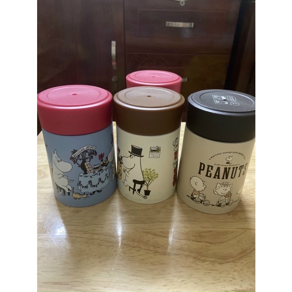 Bình giữ nhiệt đựng súp, cháo cho em bé 300 ml hàng của Nhật