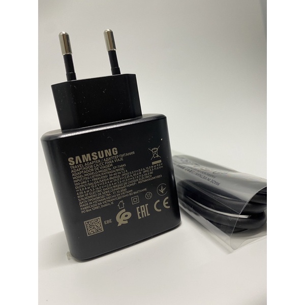 Bộ Sạc Nhanh Samsung 45W cho NOTE 10 Plus|S20 Plus / S22 / S22ultra Galaxy Tab S7|Plus Chính Hãng Samsung