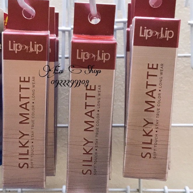 Son Siêu Lì Cao Cấp - Lip On Lip Silky Matte 2,2g