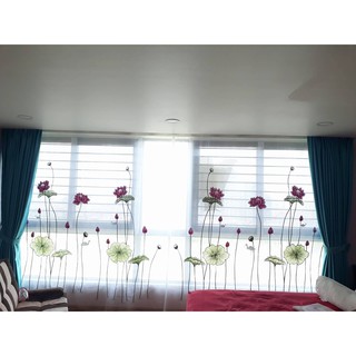 Rèm Cửa Sổ Vải Voan thêu