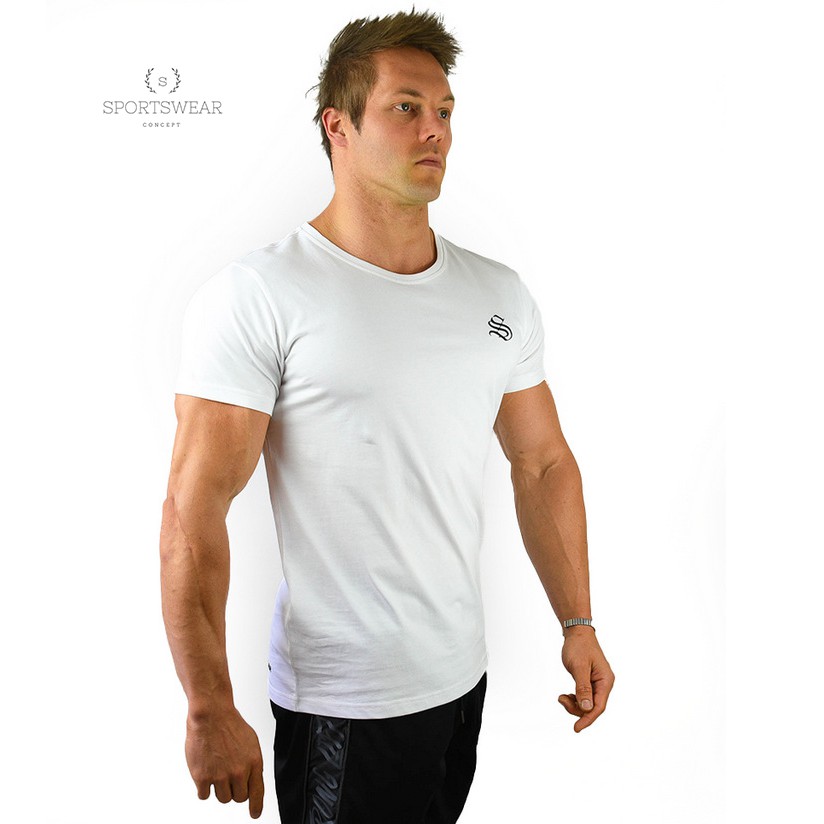 Áo tập gym thể thao cao cấp STRONG LIFTWEAR classic Tee Sportswear Concept khô thoáng thoải mái đàn hồi thời trang nam t