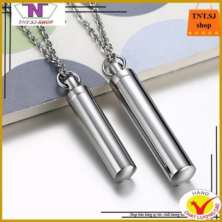 ( HÀNG ĐẸP) DÂY CHUYỀN CẶP INOX  RỖNG RUỘT MC256