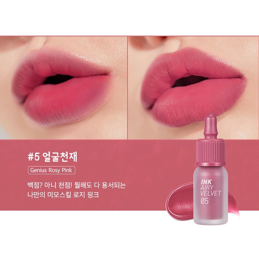 Son Peripera Ink Airy Velvet Tint An Nhiên Cosmetic | BigBuy360 - bigbuy360.vn