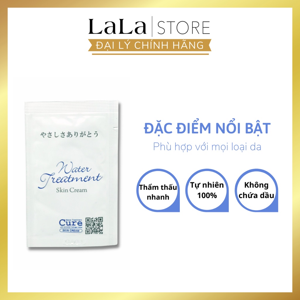 Kem Dưỡng Da CURE Thẩm Thấu Nhanh WATER TREATMENT SKIN CREAM Nhật Bản 3g