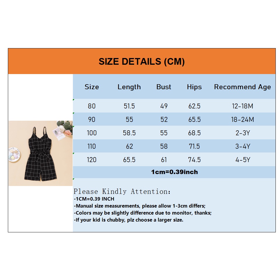 Áo liền quần Mikrdoo hai dây màu đen in kẻ sọc phong cách mùa hè cho bé gái 1-5 tuổi