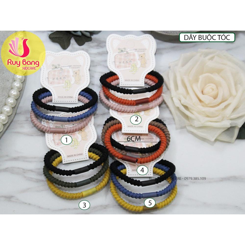 Dây buộc tóc HQ link 1 ( vỉ 3 chiếc )