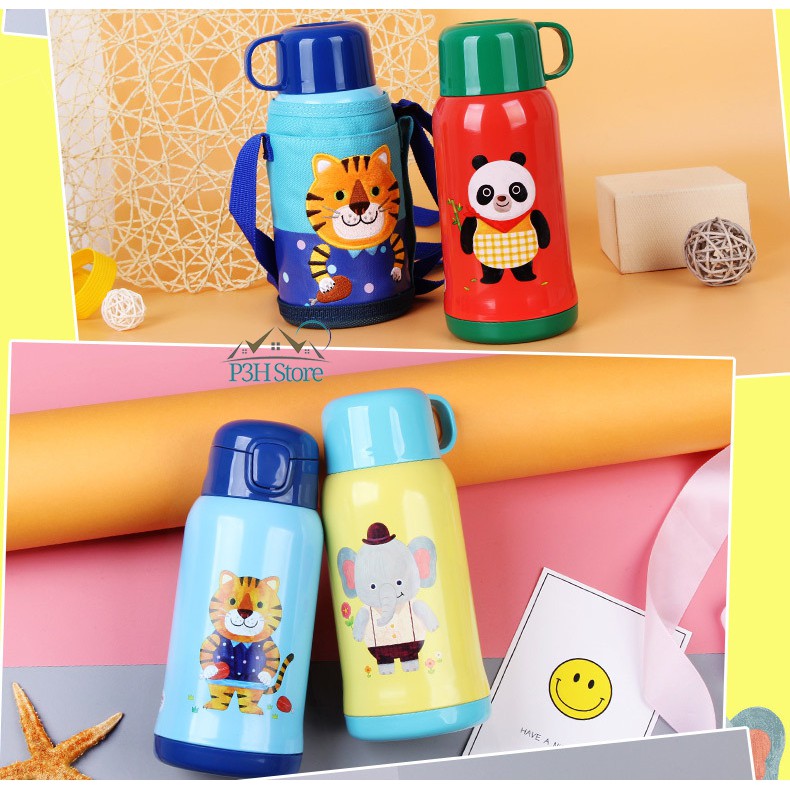 Bình Giữ Nhiệt Lock&Lock Cartoon Vacuum Bottle 500ml LHC1435