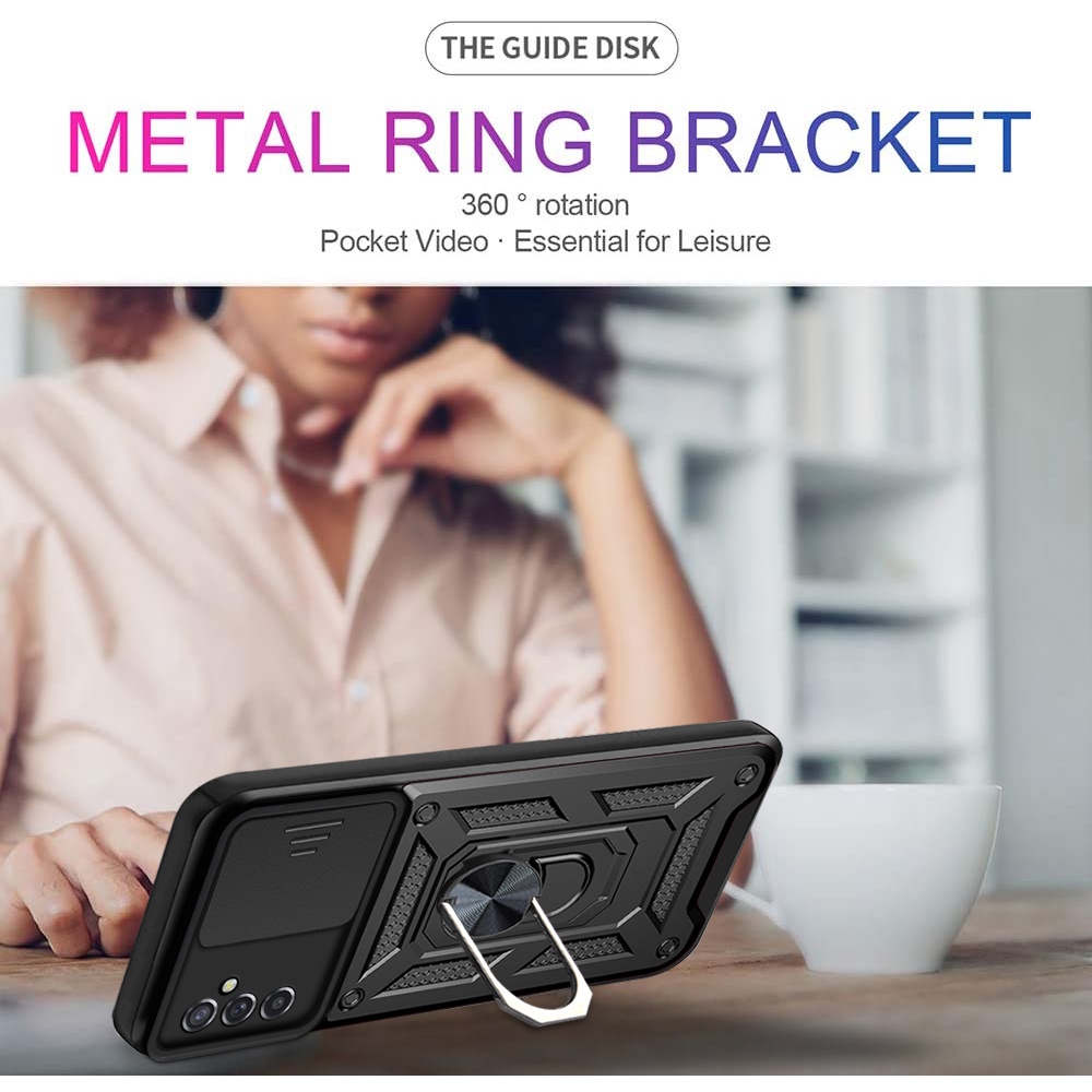 Ốp Điện Thoại Bảo Vệ Ống Kính Kiểu Quân Đội Cho Samsung Galaxy M54 M53 M52 M51 M33 M23 M22 M14 M13 M12 F23 5G 4G