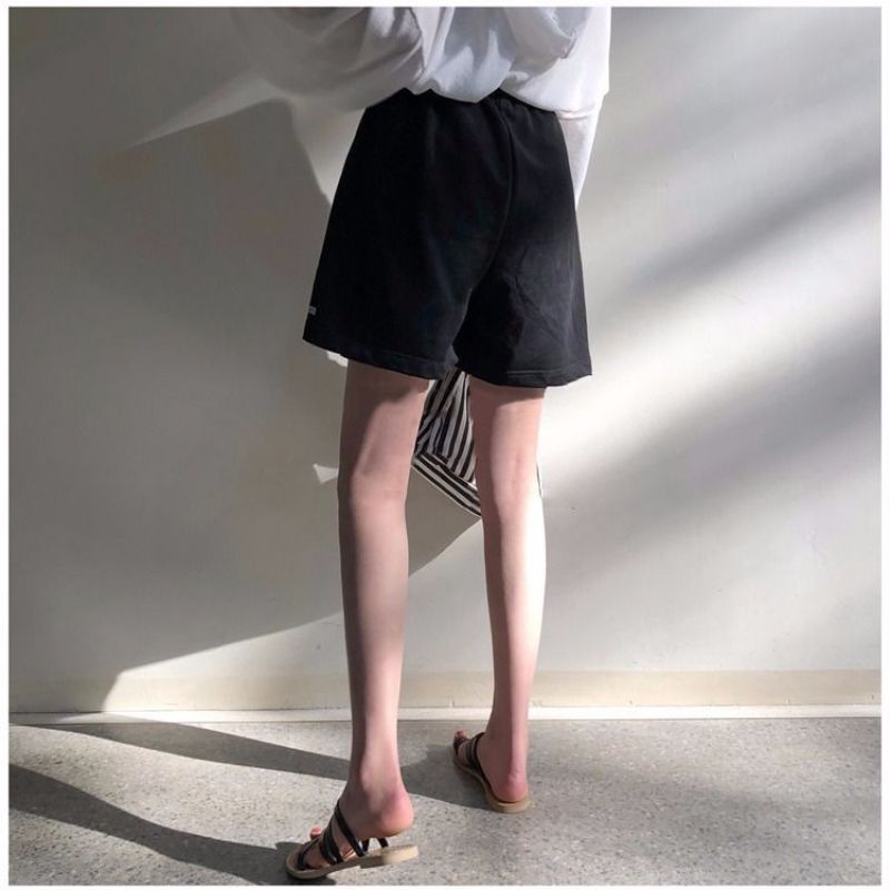 Quần Short Tập Thể Thao Ống Rộng Thoải Mái Cho Nữ