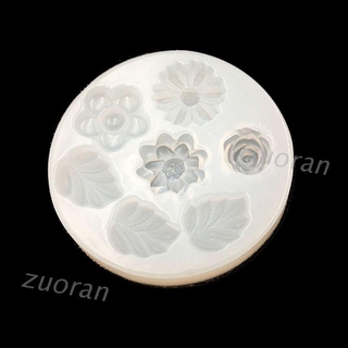 Khuôn Silicon Làm Đồ Trang Sức Thủ Công Hình Hoa / Cà Rốt / Bông Hoa Xinh Xắn