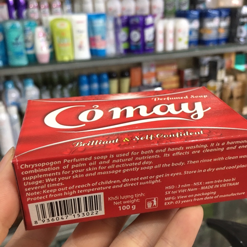 Xà bông thơm cỏ may 100gr