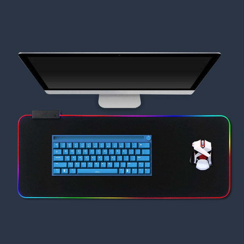 Lót ChuộT Gaming Có ĐèN LED RGB Với 4 CổNg USB