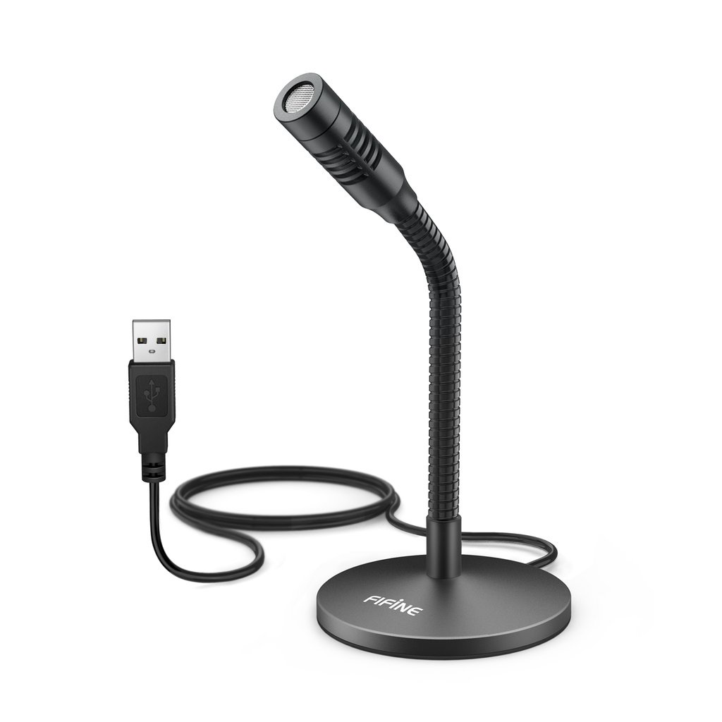 FIFINE K050 - HÀNG CHÍNH HÃNG - Mic thu âm Mini để bàn cổng USB dành cho Máy tính