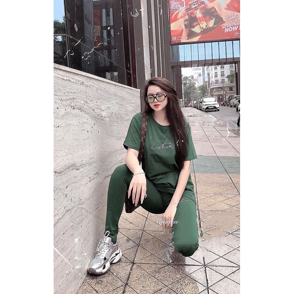 Đồ Bộ Thể Thao Cao Cấp, Thun Cotton 100%, 45kg đến 80kg vừa | BigBuy360 - bigbuy360.vn