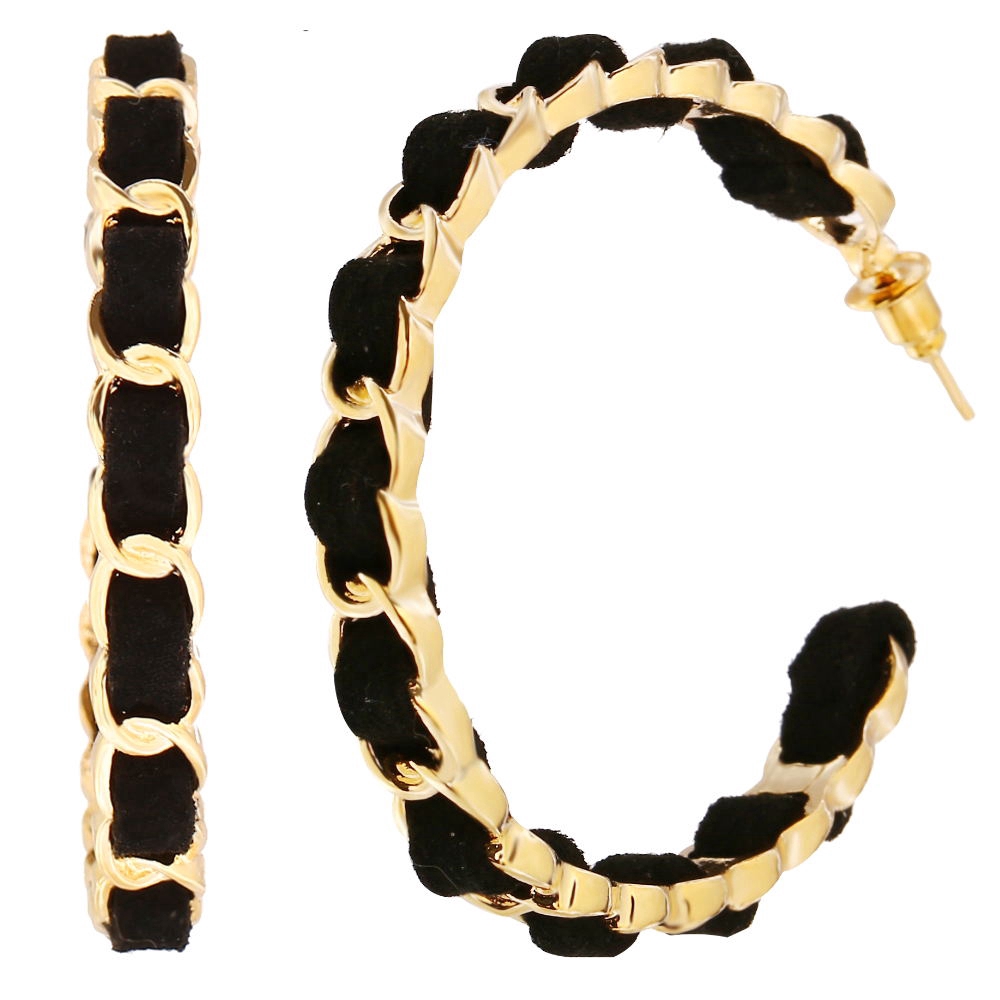 Khuyên tai dạng vòng to phong cách vintage dành cho nữ