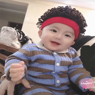 nón tóc xù bé trai nhiều mầu