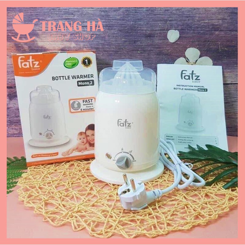 ️️𝑪𝑯𝑰́𝑵𝑯 𝑯𝑨̃𝑵𝑮️? Máy Hâm Sữa 4 Chức Năng Fatzbaby FB3002SL