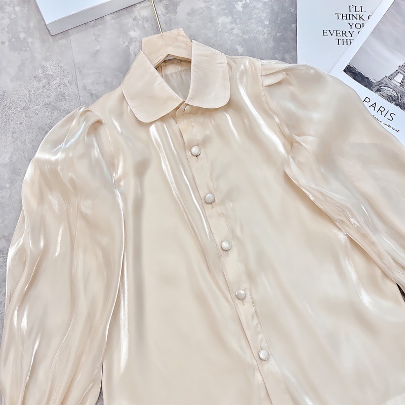 SƠ MI CỔ SEN TAY BỒNG | BigBuy360 - bigbuy360.vn