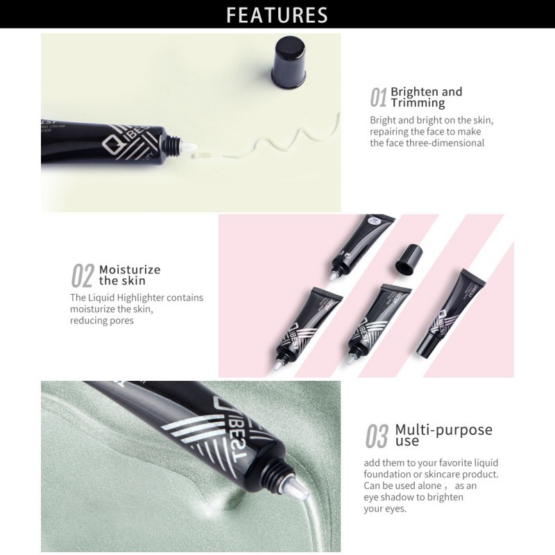 [Hàng mới về] Kem bắt sáng dưỡng ẩm chống nước tiện dụng | BigBuy360 - bigbuy360.vn