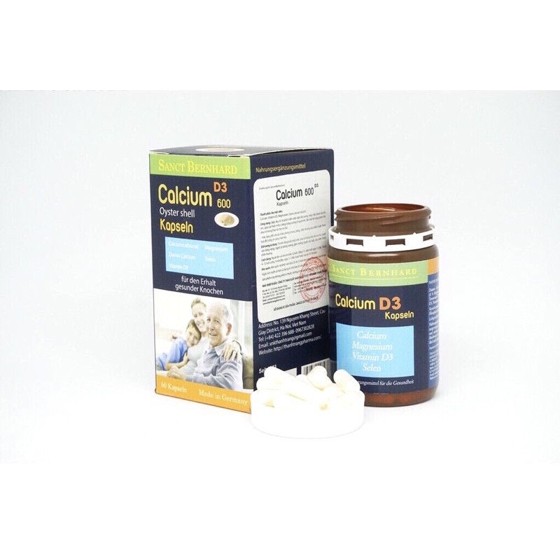 Calcium D3 kapsln-Bổ sung canxi cho bầu, người cao tuổi | BigBuy360 - bigbuy360.vn
