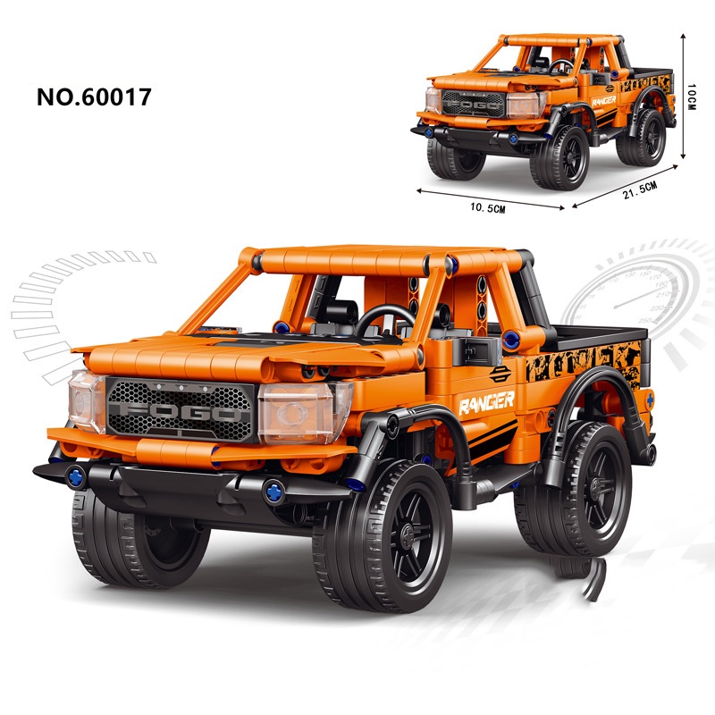 Mô hình lắp ráp khối xây dựng lego xe bán tải