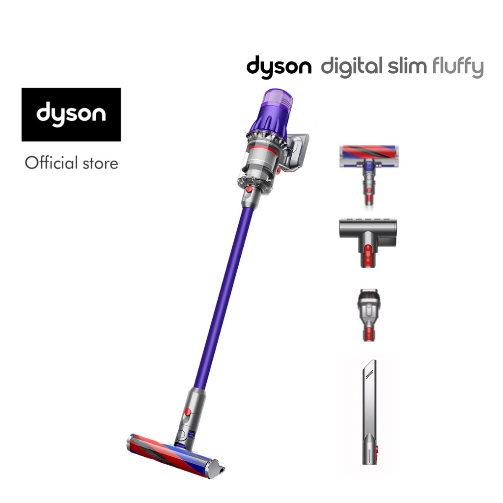 Máy hút bụi không dây Dyson Digital Slim ™ Fluffy (Tím/Xám)