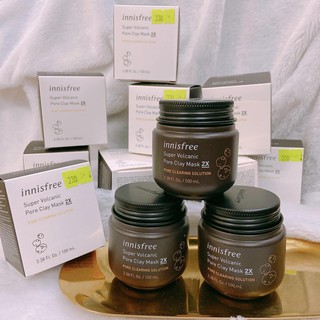 MẶT NẠ TRO NÚI LỬA SUPER VOLCANIC PORE CLAY MASK 2X