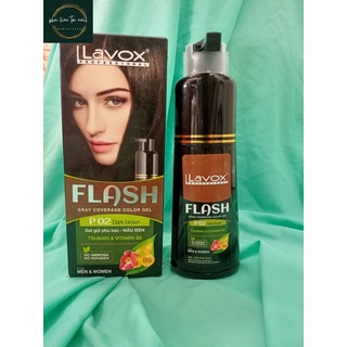 Gội phủ bạc Flash Lavox 200ml có 5 màu