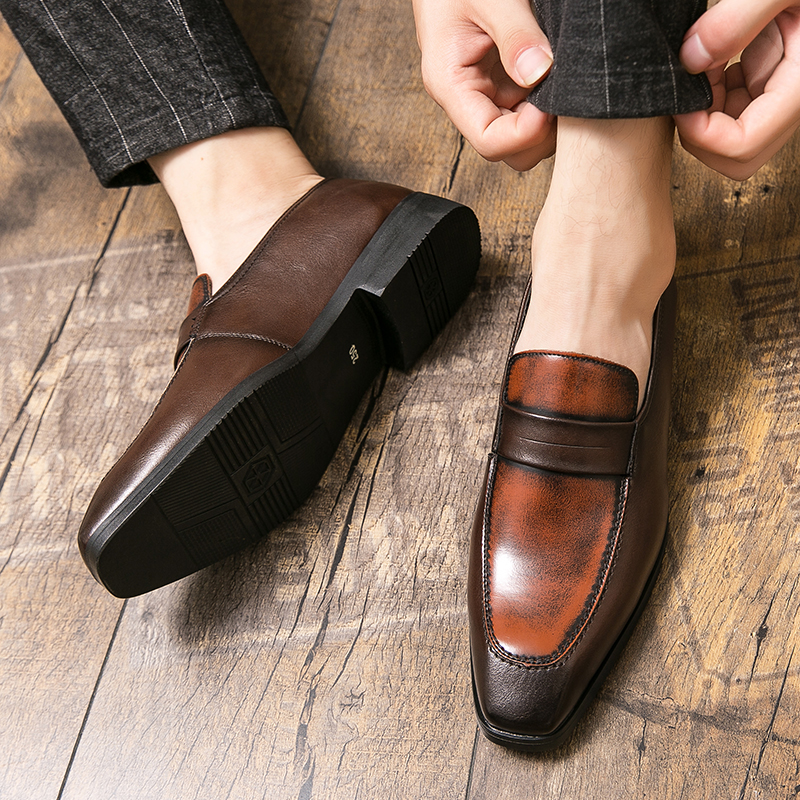 Elegant fashionable loafers for large men 38 - 48