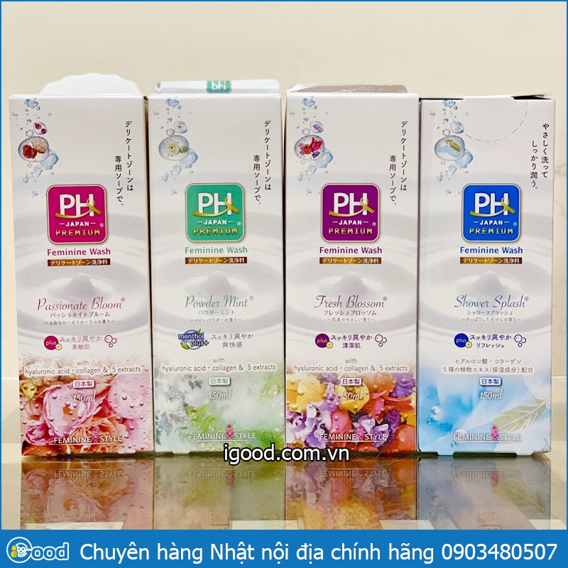 Dung dịch vệ sinh phụ nữ PH Care Premium Nhật Bản 150ml