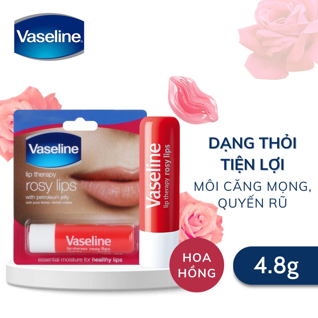 Son Dưỡng Môi Dạng Thỏi Vaseline Lip Therapy 4.8g