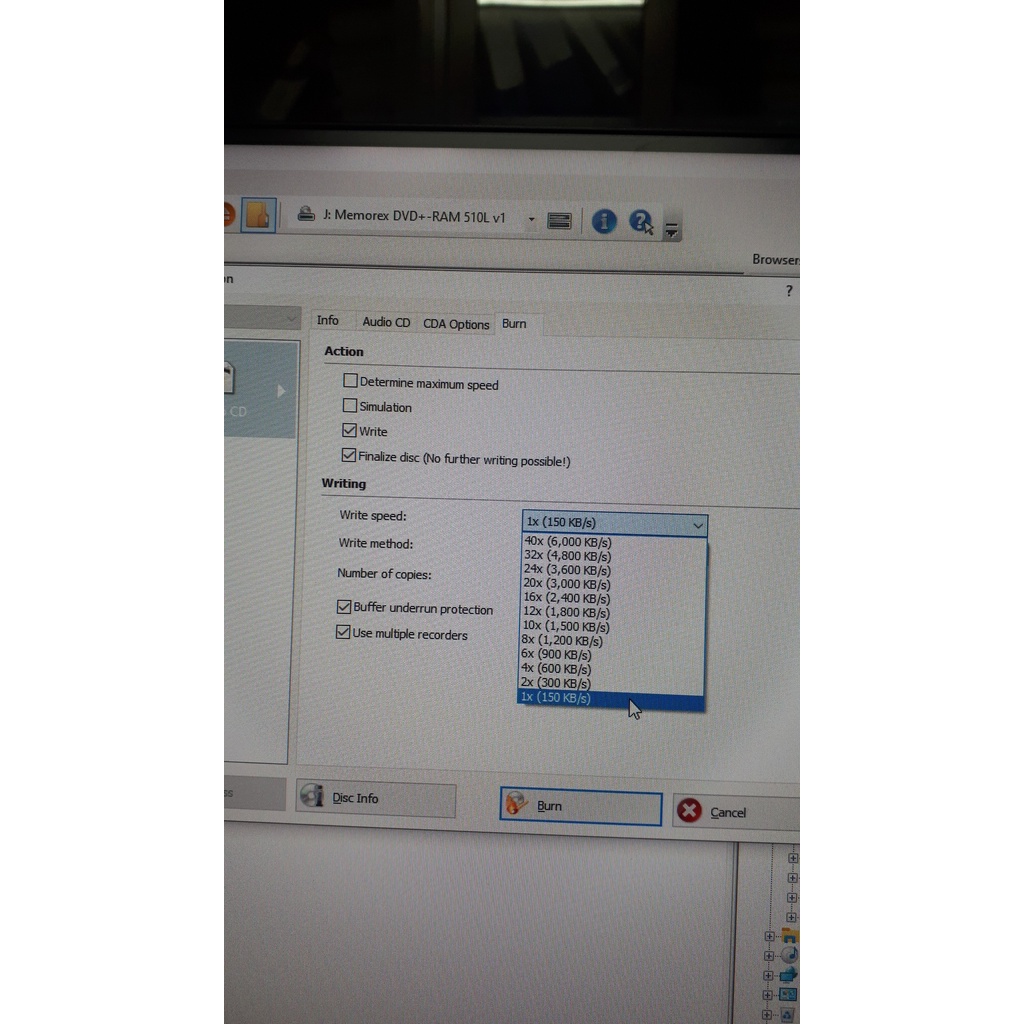 Ổ ghi CD Buffalo CRW-32U2 Fullbox hàng Nhật