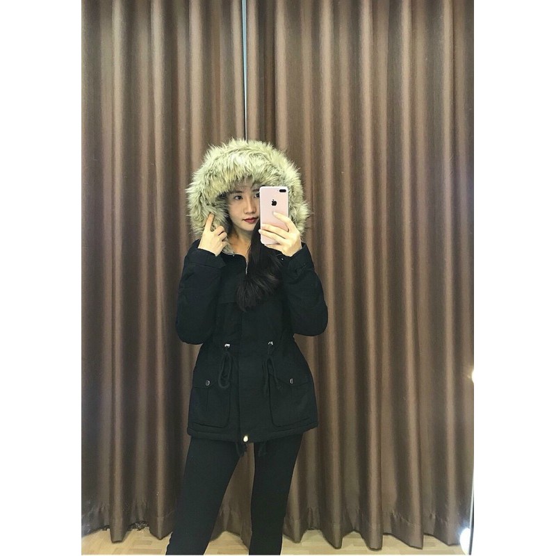 ❤️FREESHIP❤️Áo khoá kaki lót lông mũ lông vừa đẹp vừa ấm .Sỉ 197k | BigBuy360 - bigbuy360.vn
