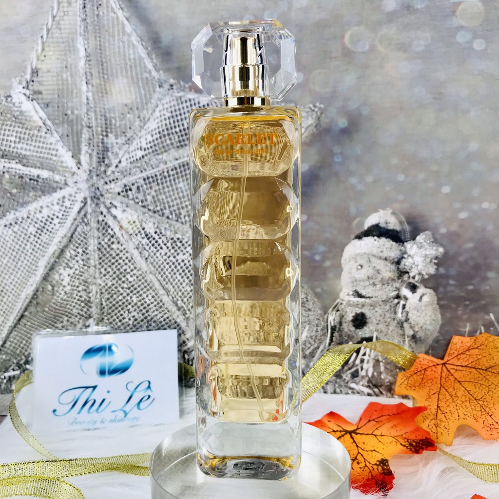 Nước hoa nữ Scarlet chính hãng thơm lâu - Singapore  - Jolie Dion  80ml- quà tặng noel, sinh nhật
