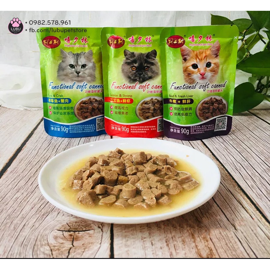 Pate cho mèo Functional