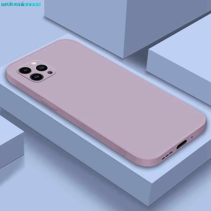 Ốp Điện Thoại Silicone Màu Trơn Cho iphone 6 6S 7 8 SE 2020 11 12 13 mini Pro Plus X XS XR MAX