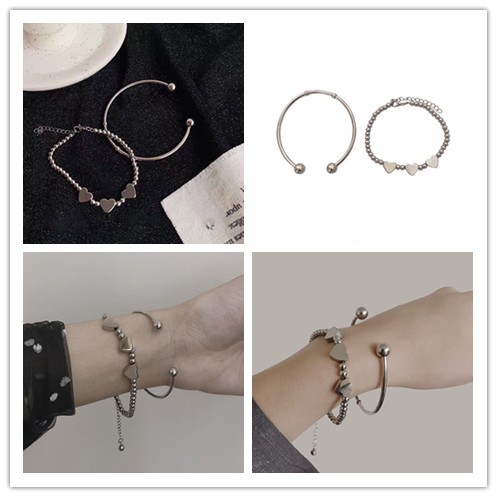 Vòng Đeo Tay Kiểu Dáng Thời Trang Phong Cách Hàn Quốc Cho Nữ