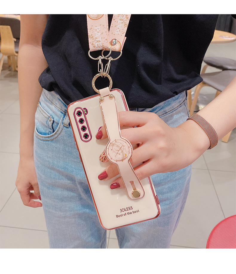 Ốp điện thoại có vòng đeo tay + dây cho Xiaomi Redmi Note 8 7 5 Pro Redmi 8A 7 7A 8 5 Plus Mi 8 SE 8 Lite CC9e CC9 Pro