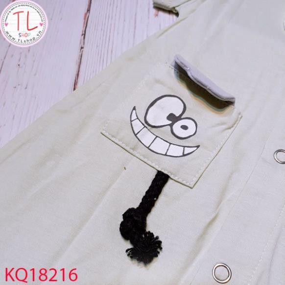 Thời Trang Trẻ Em -Bosysuit ngắn cổ thủy thủ đáng yêu – Quần Áo Bé Trai - Bộ Bé Trai - Quần Áo Bé Gái - Bộ Bé