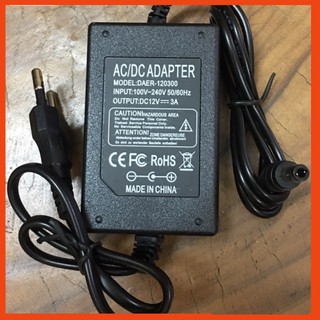 Nguồn (Adapter) 12V - 3A (36W) có đèn led hiển thị, dùng cho camera, led dây