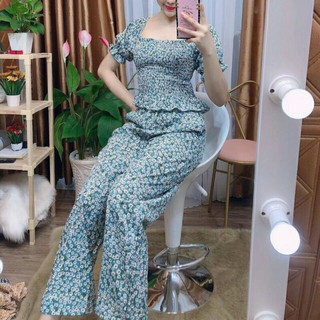 SET BỘ ÁO KIỂU TAY BỒNG