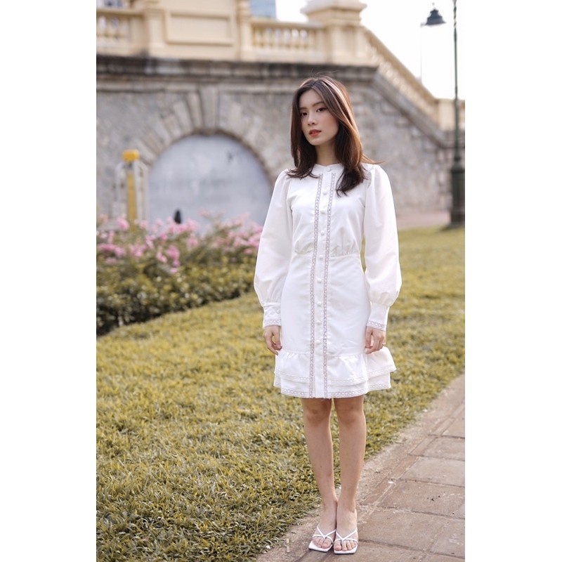 Váy viền ren Winie