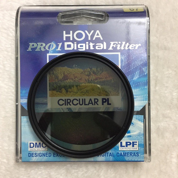 Kính lọc (filter) Hoya C-PL phi 67 dùng cho ống kính máy ảnh