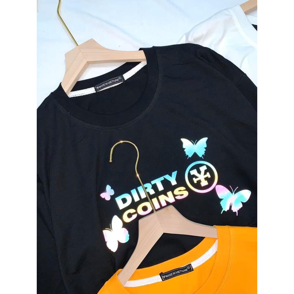 Áo thun phản quang Dirty Coin bướm sỉ sll 50k